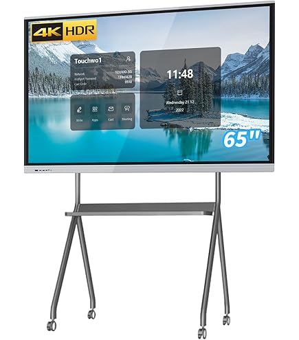 Amazon.co.jp: TouchWo 65インチ タッチパネル式産業用モニター 16:9