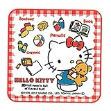 丸眞 ハンドタオル サンリオ ハローキティ 20×20cm ギンガム小物 抗菌防臭加工 綿100％ 3065002900