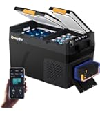 Amazon.co.jp: BougeRV ポータブル冷蔵庫 車載冷蔵庫 ポータブル冷凍庫