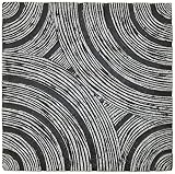 Screen Gems 17 by 17 by 1.5-Inch Lined Square Wall Decor [並行輸入品]
