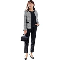 Amazon | [アッドルージュ] スーツ レディース パンツスーツ