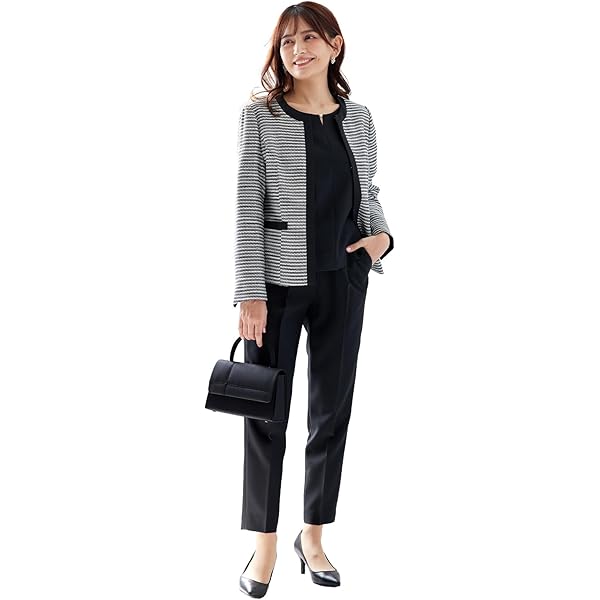 Amazon | [アッドルージュ] スーツ レディース パンツスーツ