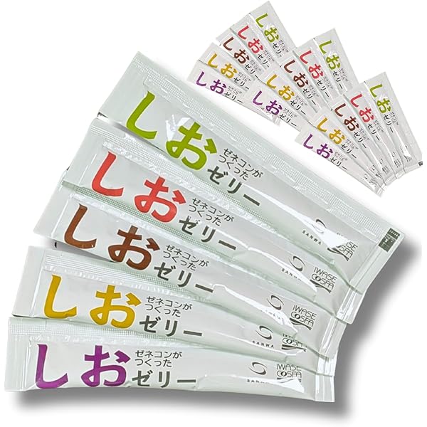 ゼネコンがつくった　しおゼリー　1kg(10g×約100本) Amazon.co.jp: 熱中症対策 塩ゼリー ゼネコンがつくった しお
