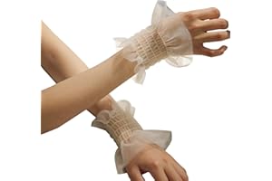 取り外し可能な手首袖口フレア袖口パーカーセーター偽袖飾り取り外し可能な袖袖口チュール