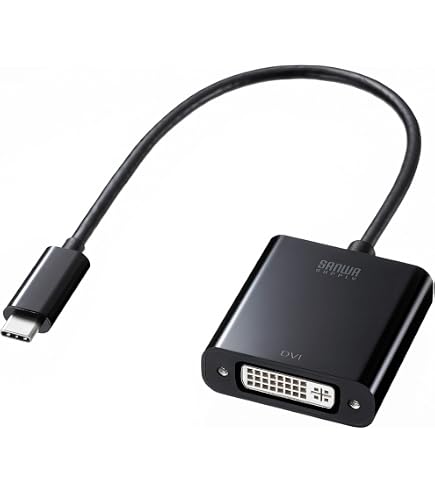 たくと【10個セット・未開封】サンワサプライ USB-VGA変換アダプタ Amazon.co.jp: サンワサプライ USB Type C-VGA変換アダプタ AD-ALCV02