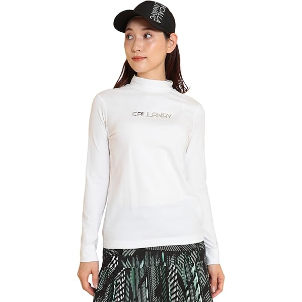 パーリーゲイツ ストレッチ モックネック ナイロン長袖 黒 L 秋冬用 洗濯済 PGG】【直営店舗&公式オンライン限定】Nyタスラン調ストレッチ