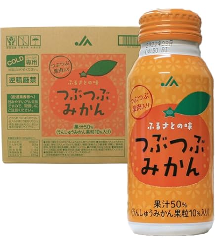 Amazon.co.jp: つぶつぶみかん 190g×15本お試し品 JAフーズ ジュース