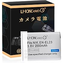 Amazon | [SIXOCTAVE] ニコン COOLPIX P600 P610 B700 P900 EN-EL23