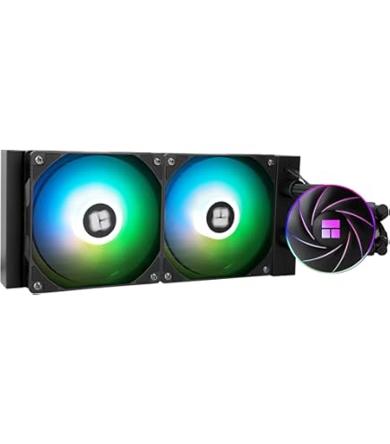 Amazon.co.jp: Thermalright Frozen Notte 240 BLACK ARGB 水冷