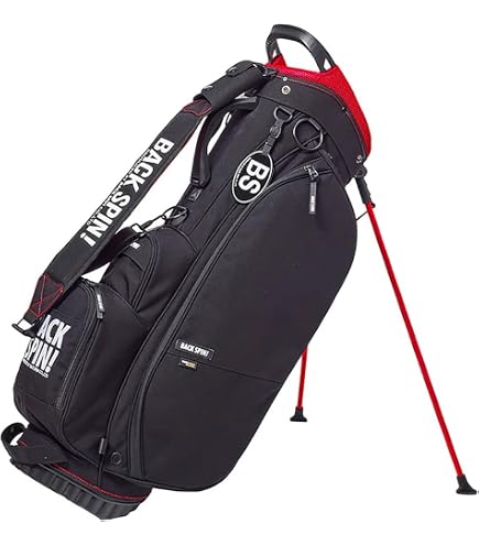 Amazon | TAM!GOLF チェック柄キャディバッグ カートタイプ 9インチ