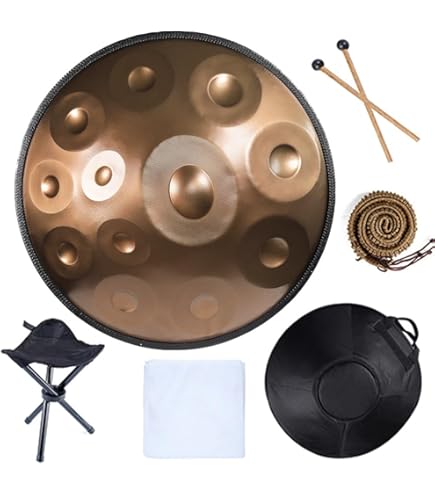 Amazon.co.jp: ハンドパンドラム楽器 ハンドパン楽器 ハンドパンドラム