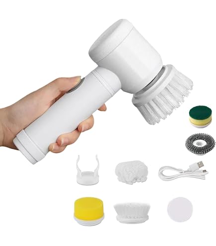 Amazon｜Miraitech 電動 風呂掃除 ブラシ バスポリッシャー コードレス