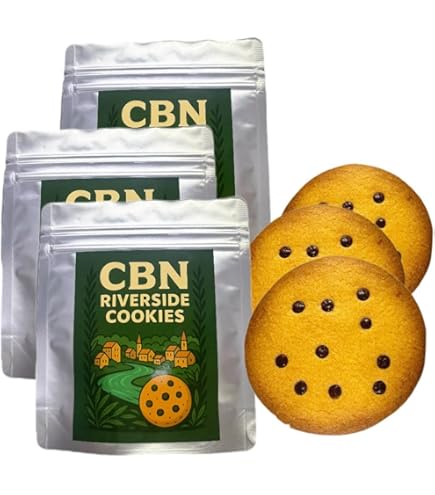Amazon.co.jp: 【42%OFF】【新基準適合】CBNクッキー 1枚入 (420mg