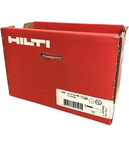 Amazon.co.jp: HILTI ヒルティ BX 3用ピン (連発) X-P 24 B3 MX