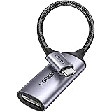 UGREEN 8K@60Hz 4K@240Hz 4K@144Hz USB Type-C DisplayPort 変換アダプター 単方向伝送 MacBook/Galaxy/Huawei/Surface Go/Chromebookなど対応