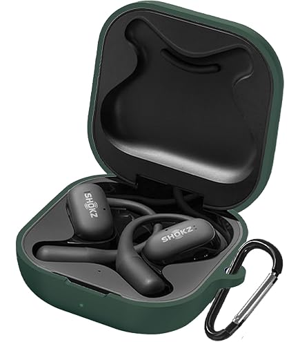 Amazon | Shokz OpenFit Air/OpenFit 用 ケース YAJOJO 上質レザーえ