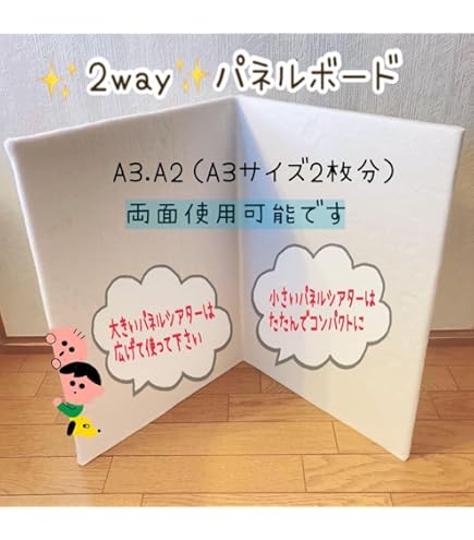 Amazon.co.jp: パネルボード A3サイズ パネルシアター パネル台