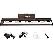 ワケアリ　2025年　電子ピアノ　KIMFBAY Amazon | KIMFBAY 電子ピアノ 88鍵盤 木製 電子 ピアノ 88鍵 Digital
