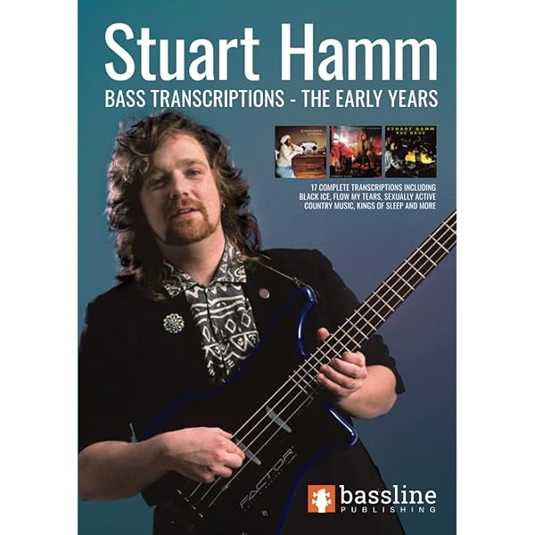 【希少】Stuart Hamm The BASS Book（ベースtab譜） Stu Hamm - The Book of Lies Bass Transcriptions - Bassline