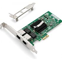 Amazon | Side3 1G LANカード Intel 82576チップ 2ポート ネットワーク