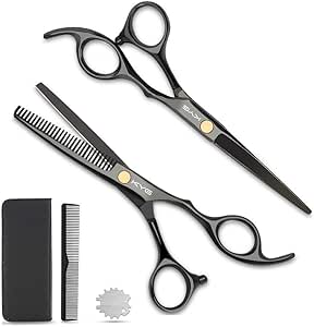 サクラチェッカー Kyg 散髪ハサミ ヘアカット はさみ カットシザー セニングシザー 2本セッのやらせ評価 口コミをチェック