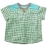 《初夏盛夏対応》(日本製) BO-PEEP(ボーピープ) ローンネコ総柄半袖オーバーシャツ 90cm /GR NO.DP-72704