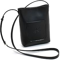 【キタムラ】黒いショルダーバッグ 　斜めかけOK Amazon | [キタムラ] Kマーク入り外ポケット 斜め掛け