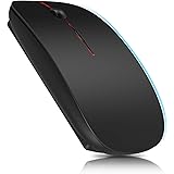 ワイヤレスマウス 超薄型 静音 無線 マウス 省エネルギー 2.4GHz 3DPIモード 高精度 持ち運び便利 Mac/Windows/surface/Microsoft Proに対応 ブラック