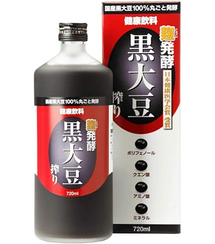 Amazon.co.jp: はつらつ堂 醗酵黒豆 720ml : ドラッグストア