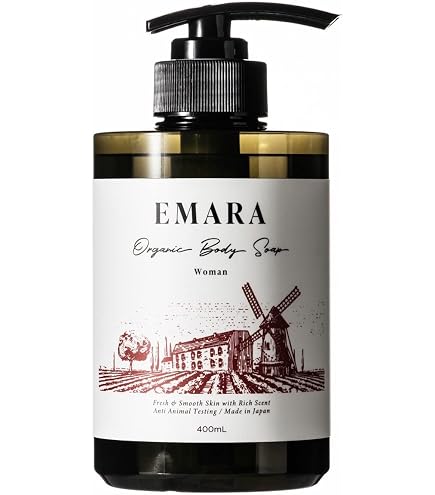 Amazon | EMARA エマラ メンズ オーガニックハーブ ボディーソープ 