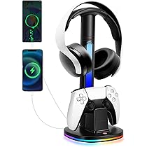 Amazon.co.jp: JDGPOKOO PS5コントローラー充電ステーション RGB 