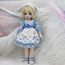 新品★BJD球体関節人形★カスタムドールフルセットフェイスアップ済み 球体関節人形 BJD 1/4 フルセット 本体＋眼球＋服＋靴＋ウィッグ