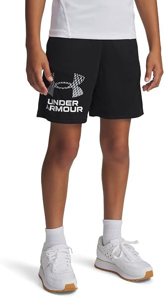 Under Armour Boys' Tech Logo Half Pants - 1