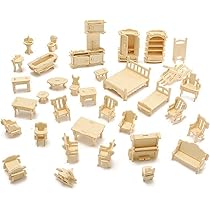 プレーベル　木製中国式ミニチュア家具１２店セット bceaac858439bb37b563665f1043b7