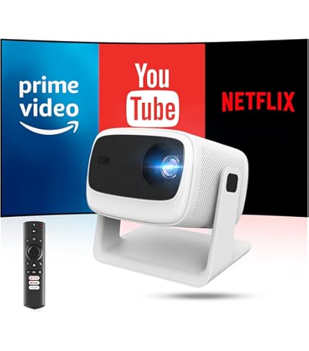 Amazon.co.jp: Polocsh Projector, HY300 Pro Mini Projector with