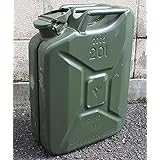 Amazon ジェリ缶 ガソリン携行缶キャリア 振れ止ベルト付 黒 ジープ スパロー Jeep Sparrow 燃料ボトル タンク