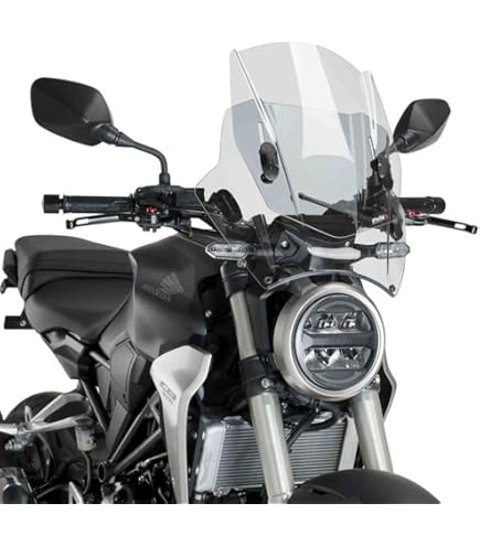 CB250R　プーチ　スクリーン　バイザー　ダークスモーク　CB125R Amazon | Puig 9734F NEW GENERATION [DARK SMOKE] CB125R