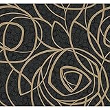 York Wallcoverings WH2666SMP Wallpaper-Her Diamond Oasis Wallpaper Memo Sample, 8-Inch x 10-Inch, Bl