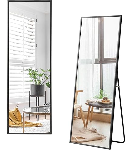 全身鏡 姿見鏡 イレギュラミラー スタンドミラー ノンフレーム立てかけ 姿見 鏡 Amazon.co.jp: 全身鏡 姿見鏡 イレギュラミラー スタンドミラー ノン