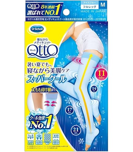 Amazon.co.jp: メディキュット 着圧ソックス 寝ながら ロング