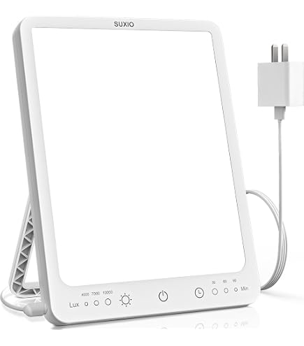 Amazon | SAD光線療法,10000ルクスLEDライトボックス,6500Kクール