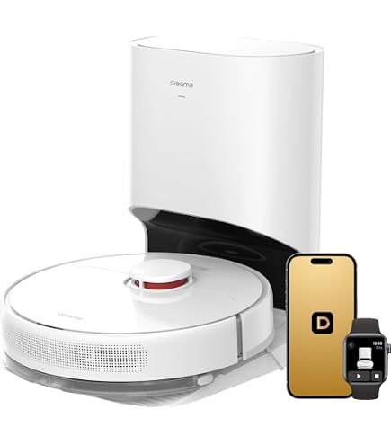 DREAME D10Plus ロボット掃除機 4000Pa Wi-Fi Alexa