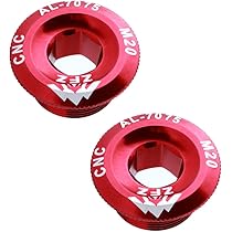 Amazon | Saipor 2個セット バイククランクキャップ M20 ボルト