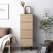 タンス　ムク材 kumukumu 100-4段 チェスト | 北欧スタイル - 蟻組箪笥製作所「門田