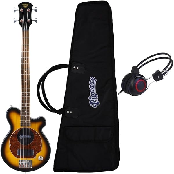 Amazon | 【ヘッドホン付】Pignose ピグノーズ PGB-200 MBL アンプ内蔵 