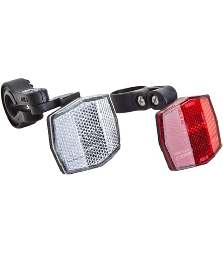CATEYE CA525REFL7 Complete Bicycle Reflector Kit - Front, Rear, Wheel Lights & Reflectors