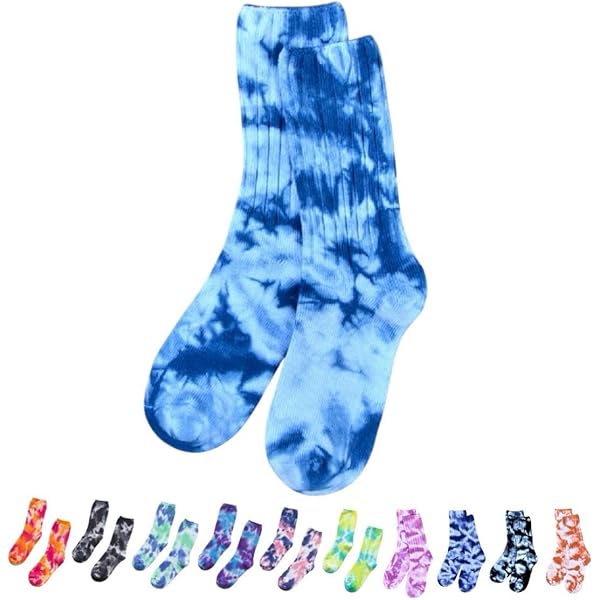 Amazon.co.jp: チャレンジャー タイダイ柄 ソックスCHALLENGER BLUE