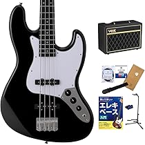 BUSKERS バスカーズ BJBジャズベースタイプ エレキベース BUSKER'S BJB-Standard BLK ジャズベースタイプ ローステッド