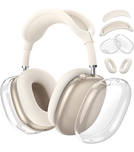 Amazon | umvowuxa For AirPods Max 用 スターライトカラー 5 件套 TPU
