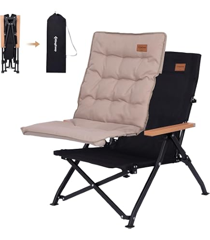 Amazon.co.jp: CHANODUG OUTDOOR リクライニングローチェア 5段階